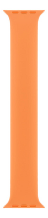 Apple Silikon Solo Band für Apple Watch – Ringelblumenorange