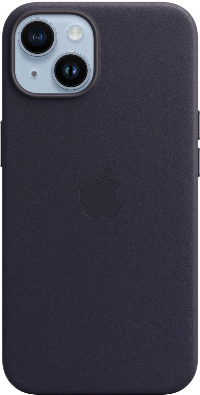 Apple iPhone 14 Leder Case mit MagSafe - Farbe Ink Deep Dark Blue