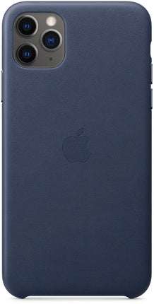 Apple Leder Case für iPhone 11 Pro Max – Dunkelblau