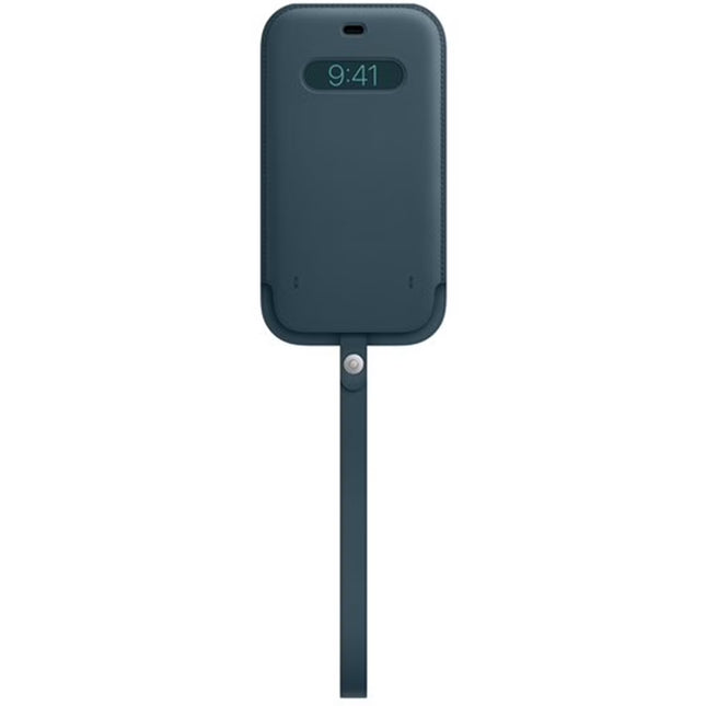 Apple iPhone 12 pro max Lederhülle Baltic Blue - Blau