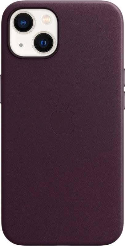 Apple Leder Case mit MagSafe für iPhone 13 – Dunkelviolett