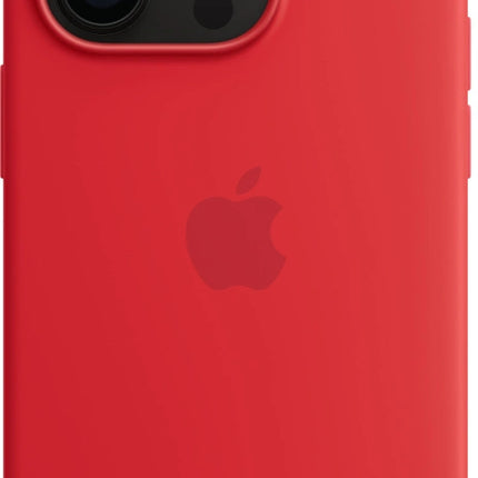 Apple Silikon Case mit MagSafe für iPhone 14 Pro – (PRODUCT)RED