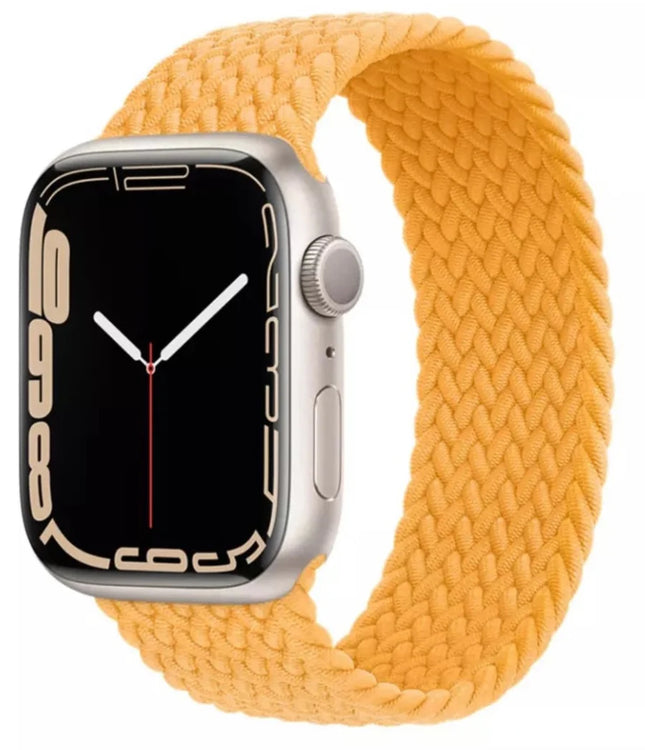 Apple Braided Solo Band für Apple Watch – Gelb