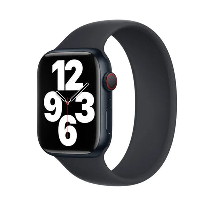 Apple Silikon Solo Loop Band - Schwarz