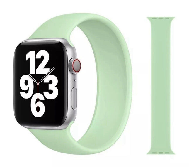 Apple Silikon Solo Loop Band – Weiß