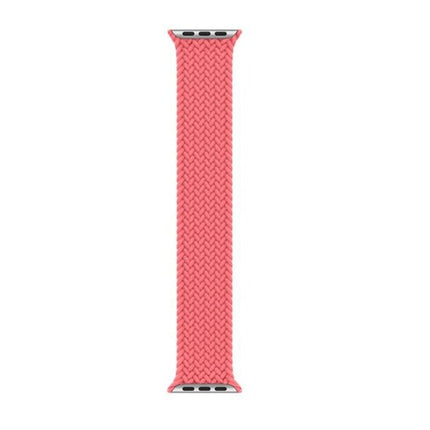 Gewebtes Apple Watch-Armband in der Farbe Pink