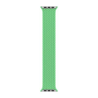Geflochtenes Solo-Armband für Apple Watch – Grün