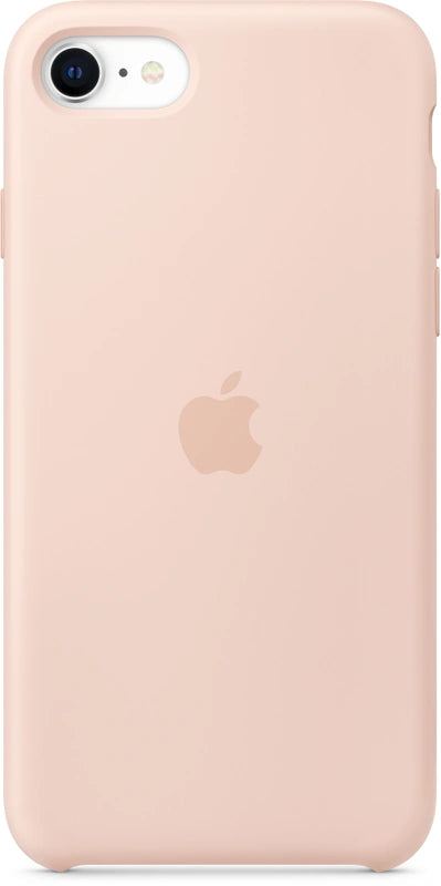 Apple Silikon Case für iPhone SE (2020) – Rosa