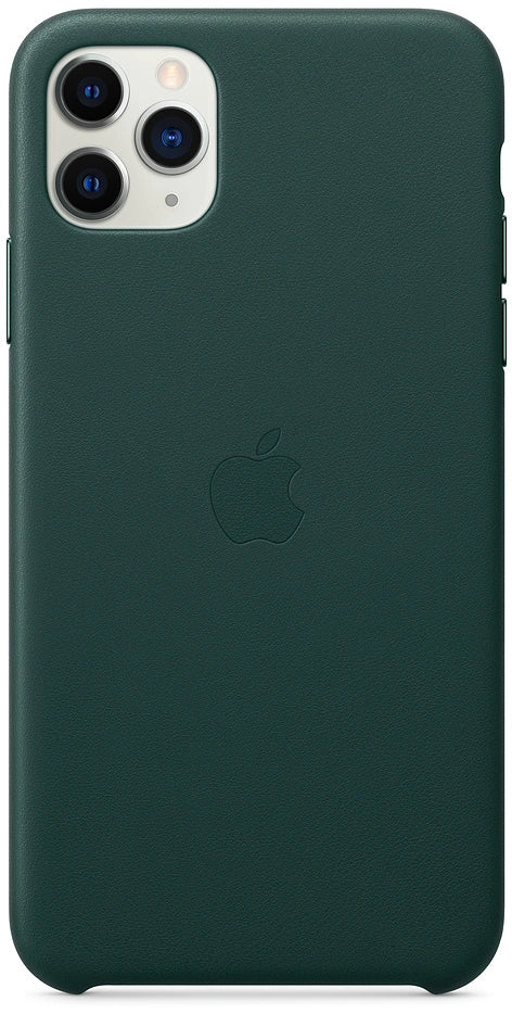 Apple Leder Case für iPhone 11 Pro Max – Waldgrün