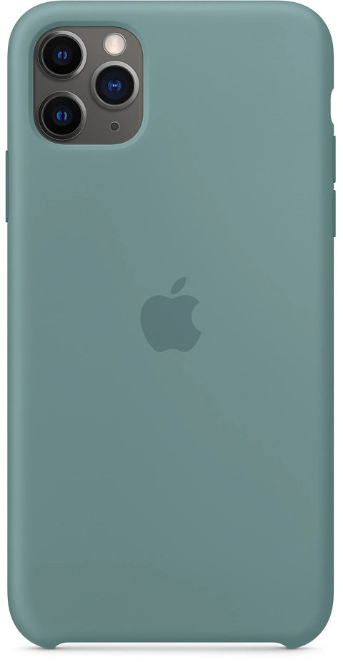 Apple Silikon Case für iPhone 11 Pro Max – Kaktusgrün