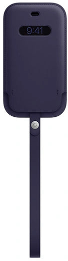 iPhone 12 mini Lederhülle Deep Violet (Lila)