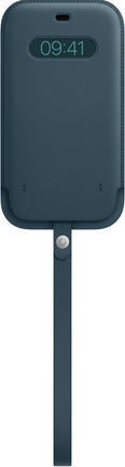 Apple Leder Case mit MagSafe für iPhone 12 Pro Max – Blau