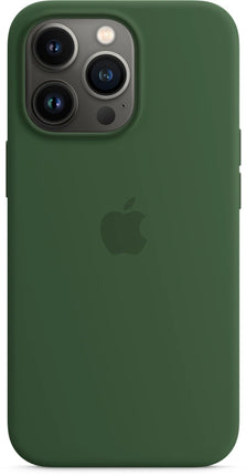 Apple Silikon Case mit MagSafe für iPhone 13 Pro – Kleegrün