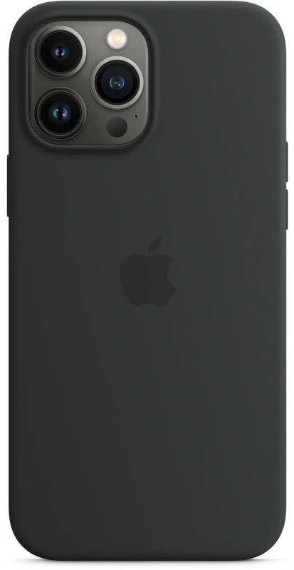 iPhone 13 Pro Max Silikonhülle in Mitternachtsschwarz