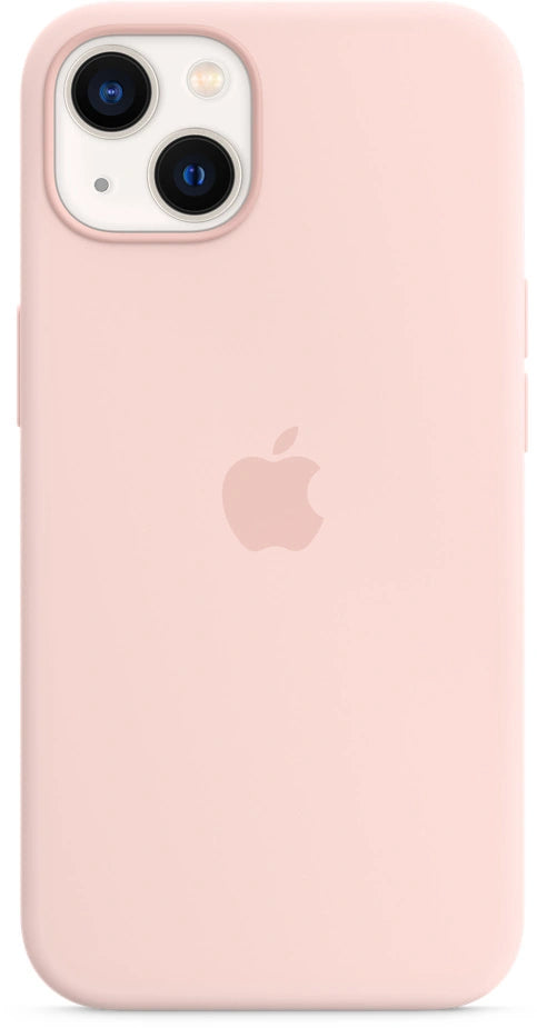 Apple iPhone 13 Silikonhülle mit MagSafe – Kreiderosa | puderrosa