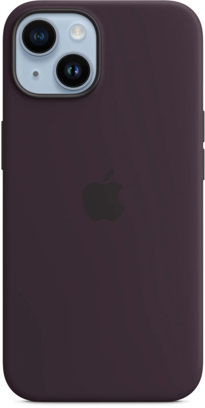 Apple Silikon Case mit MagSafe für iPhone 14 – Lila
