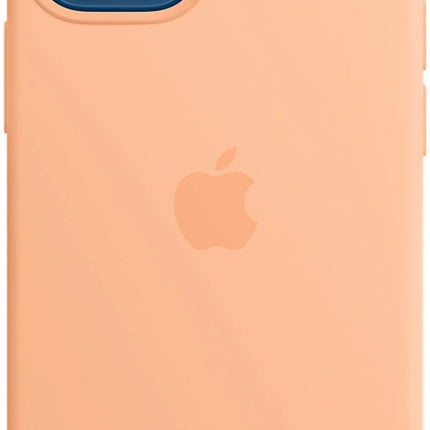 Apple Silikon Case mit MagSafe für iPhone 12 mini – Cantaloupe