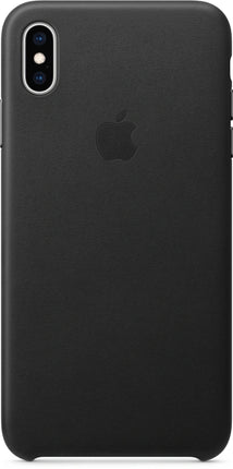Apple Lederhülle für iPhone Xs Max – Schwarz