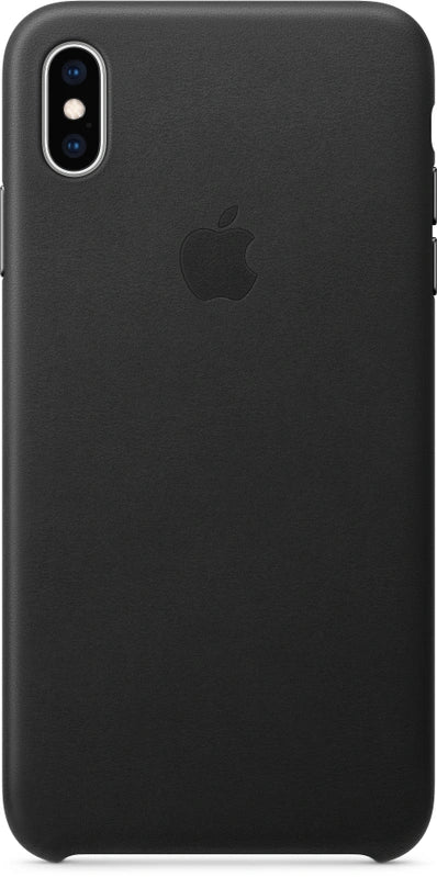 Apple Lederhülle für iPhone Xs Max – Schwarz