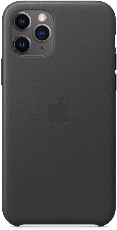iPhone 11 Pro Leder-Handyhülle | Farbe: Schwarz