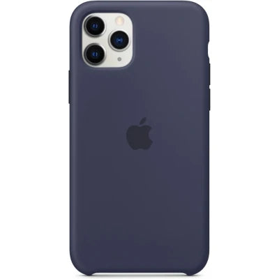 Silikonhülle für Apple iPhone 11 Pro – Leinenblau