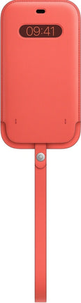 Apple Lederhülle mit MagSafe für iPhone 12 Pro Max – Rosa