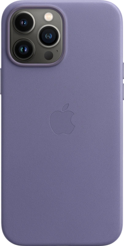 iPhone 13 Pro Max Lederhülle lila