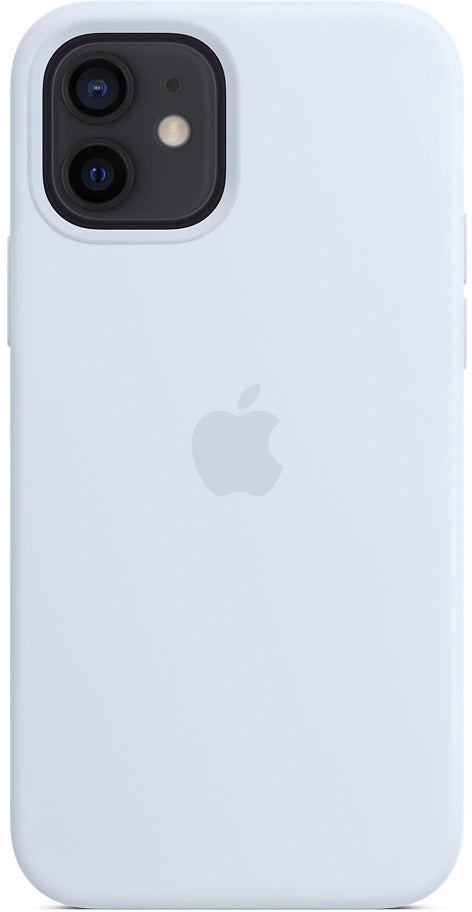 iPhone 12 | 12 Pro Silikonhülle Wolken Blau (Cloud Blue)