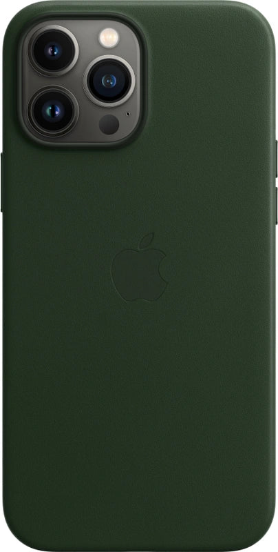 Apple Leder Case mit MagSafe für iPhone 13 Pro Max – Grün