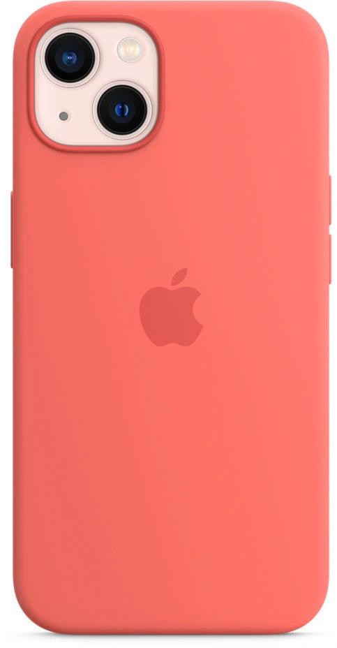 Apple Silikon Case mit MagSafe für iPhone 13 – Pink
