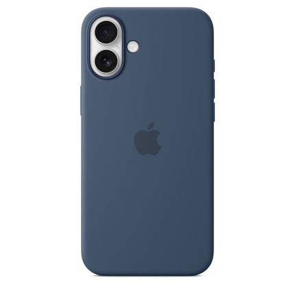 Apple iPhone 16 Silicone Case w/ MagSafe - Denim
