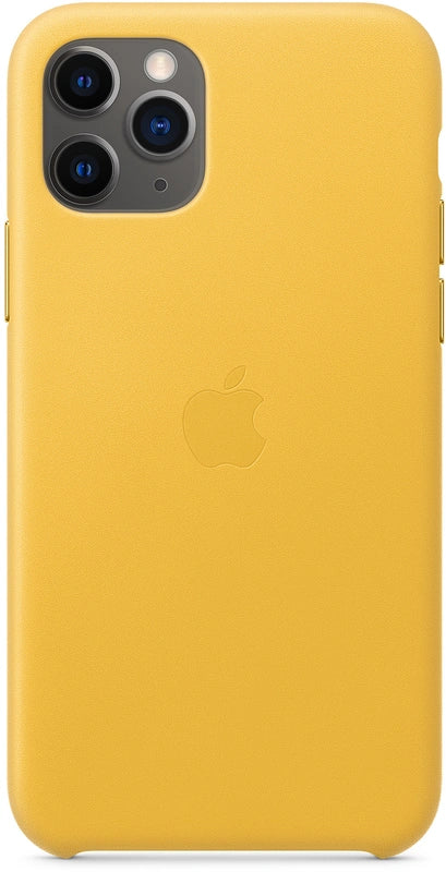 Apple Leder Case für iPhone 11 Pro – Gelb
