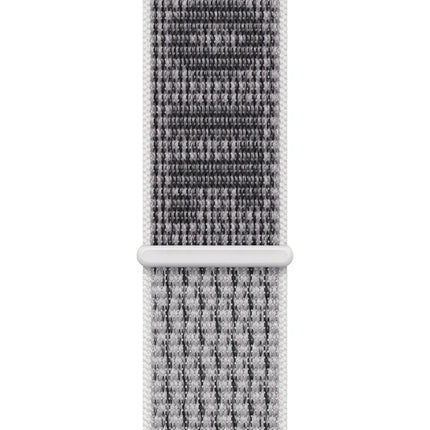 Apple Nike Sport Loop für Apple Watch 41 mm – Summit White/Schwarz