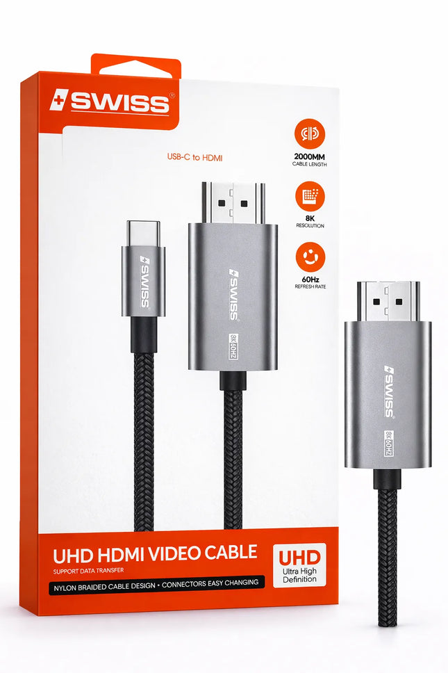 USB-C naar HDMI Kabel – 2 Meter