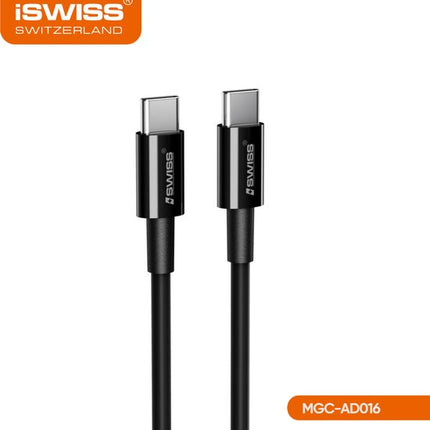 iSwiss USB-C zu USB-C Kabel 1,5 Meter